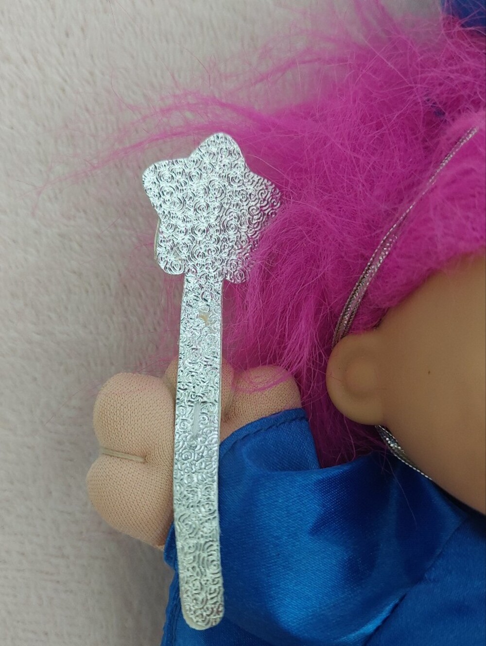 RUSS BERRIE "MY LUCKY WIZARD" Troll Doll - Picture 5 of 9